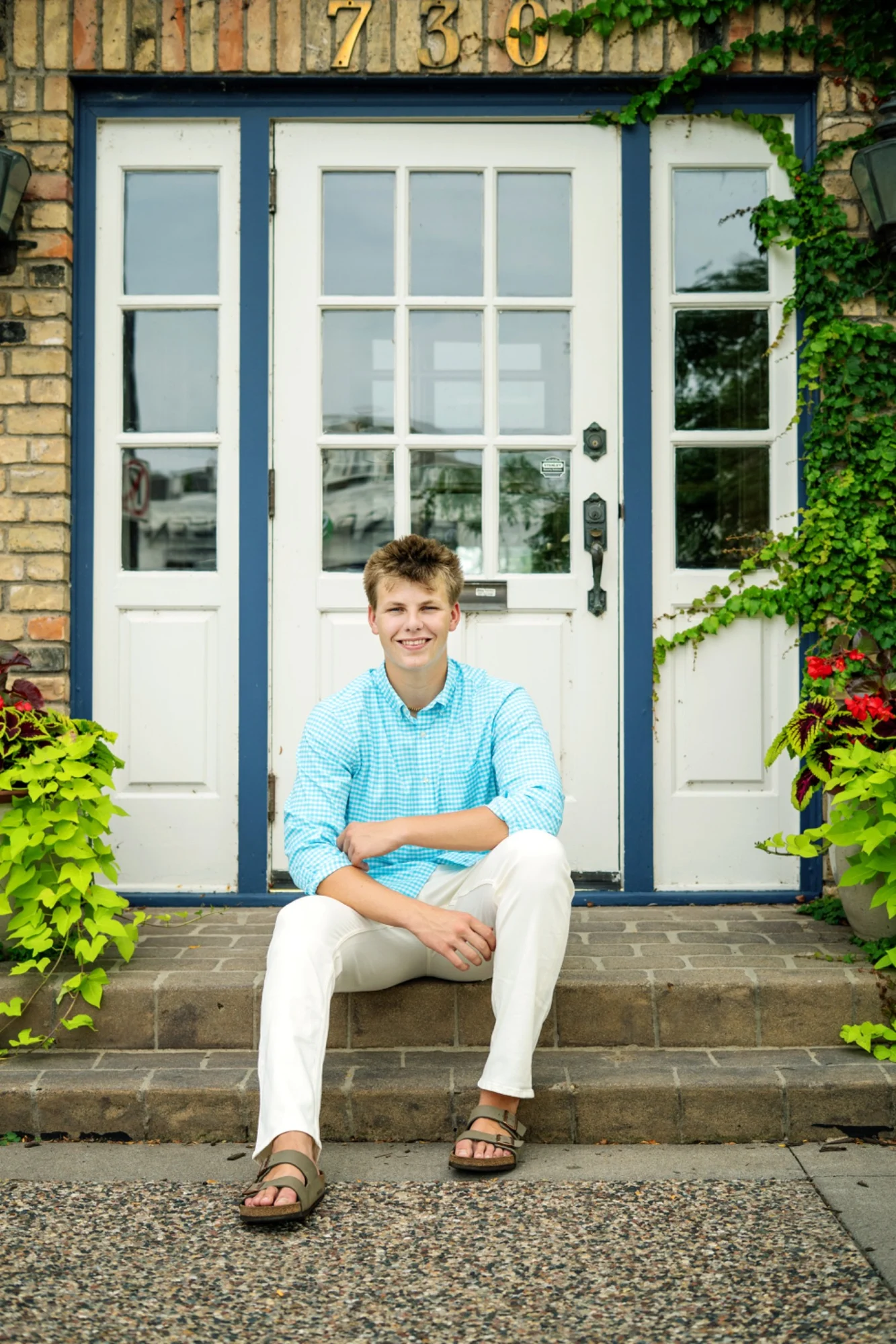 Noah Baerenwald, founder of Bayview Landscaping